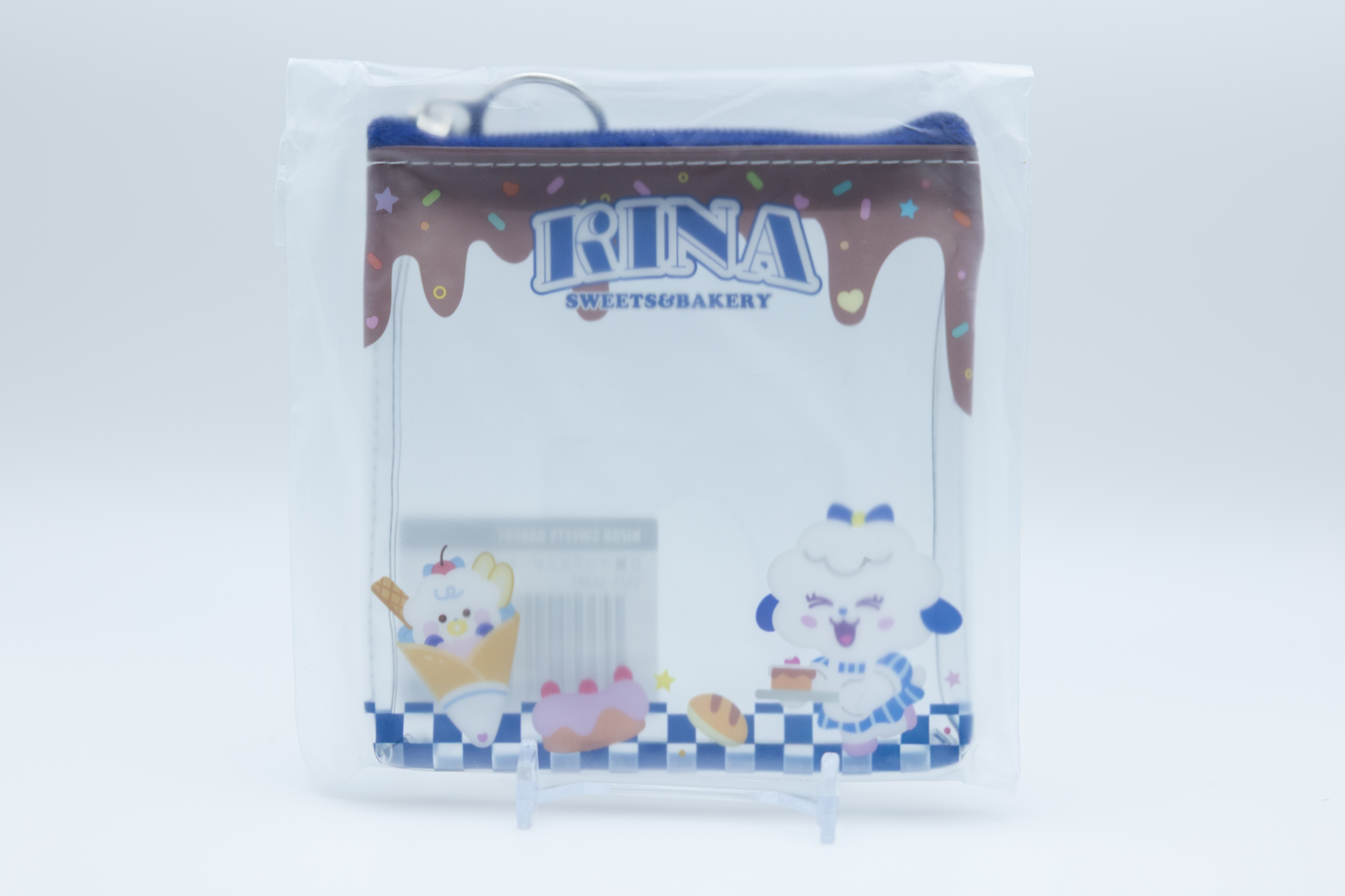 NIZOO POP UP STORE -NIZOO SWEETS BAKERY- オンラインくじ D賞 クリアミニポーチ -KINA-