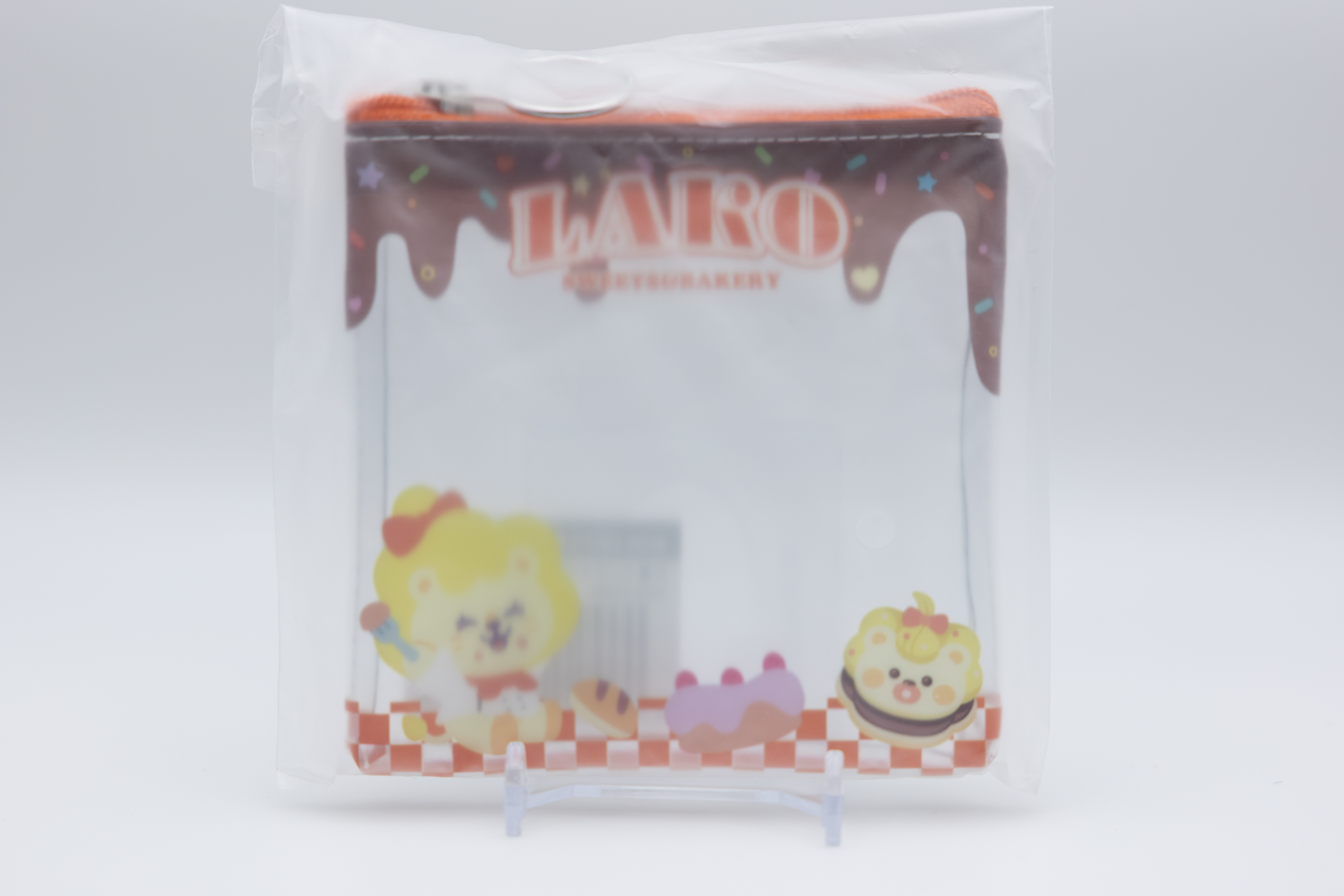NIZOO POP UP STORE -NIZOO SWEETS BAKERY- オンラインくじ D賞 クリアミニポーチ -LAKO-