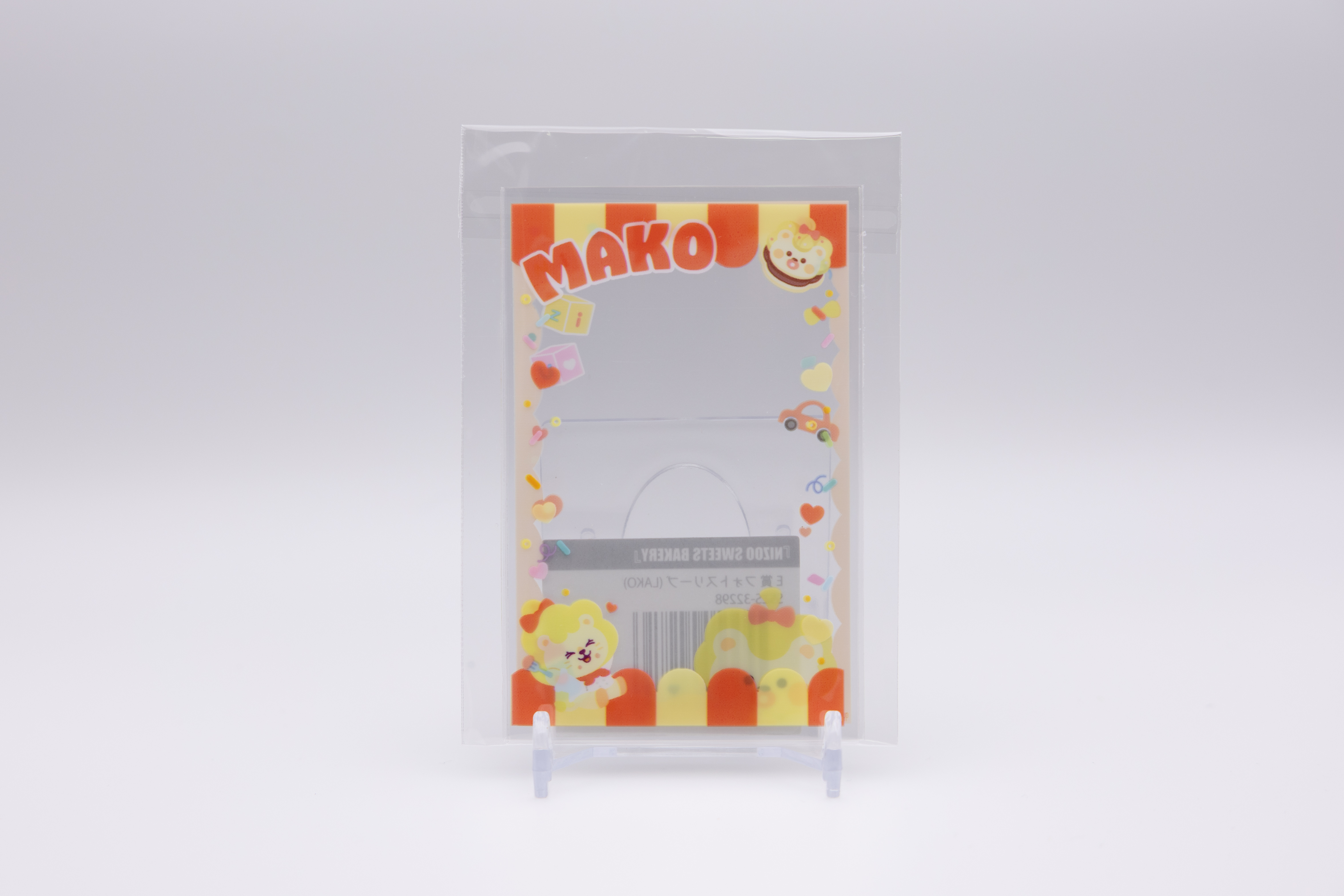 NIZOO POP UP STORE -NIZOO SWEETS BAKERY- オンラインくじ E賞 フォトスリーブ -LAKO-
