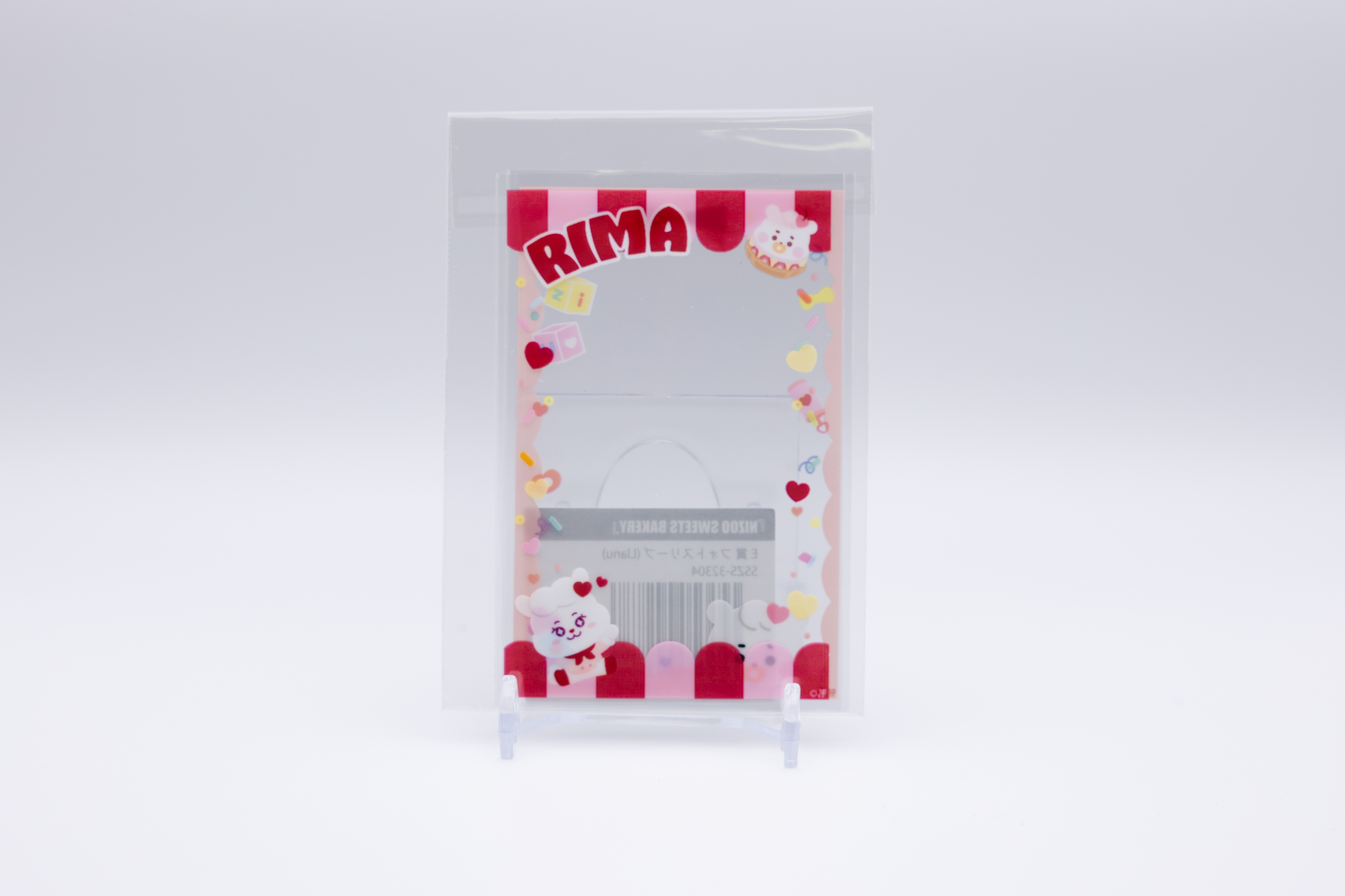 NIZOO POP UP STORE -NIZOO SWEETS BAKERY- オンラインくじ E賞 フォトスリーブ -Llanu-