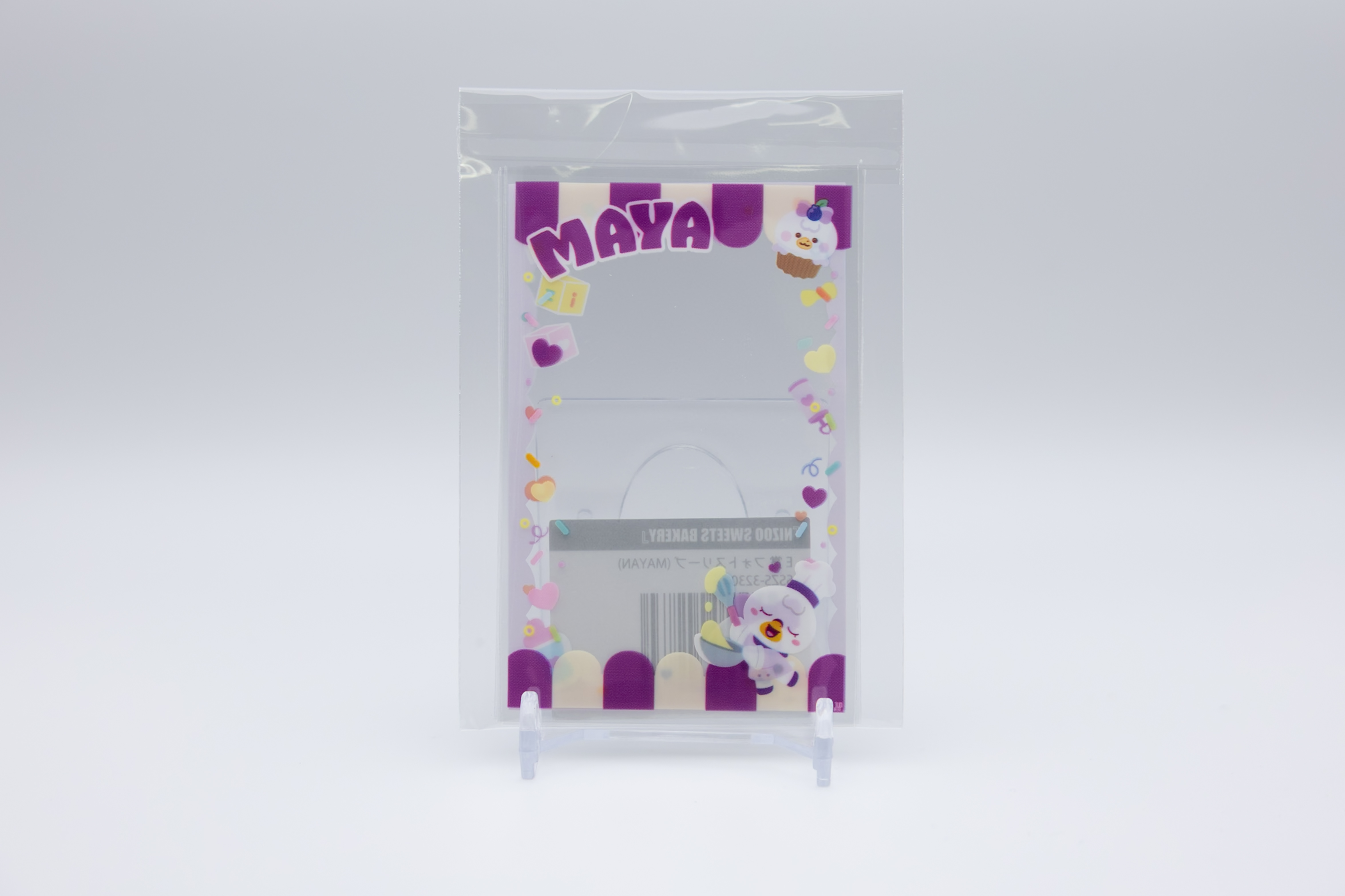NIZOO POP UP STORE -NIZOO SWEETS BAKERY- オンラインくじ E賞 フォトスリーブ -MAYAN-