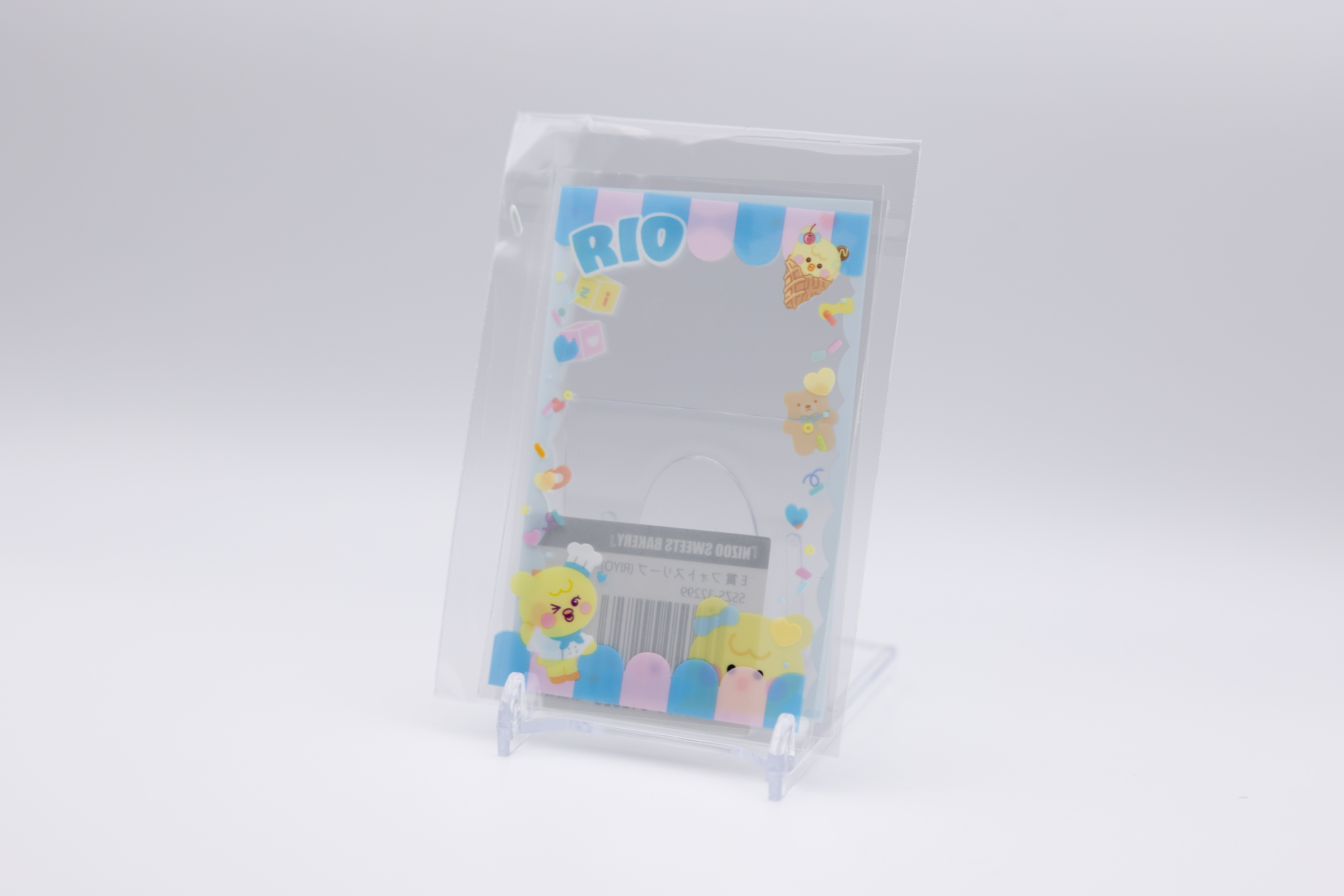 NIZOO POP UP STORE -NIZOO SWEETS BAKERY- オンラインくじ E賞 フォトスリーブ -RIYO-