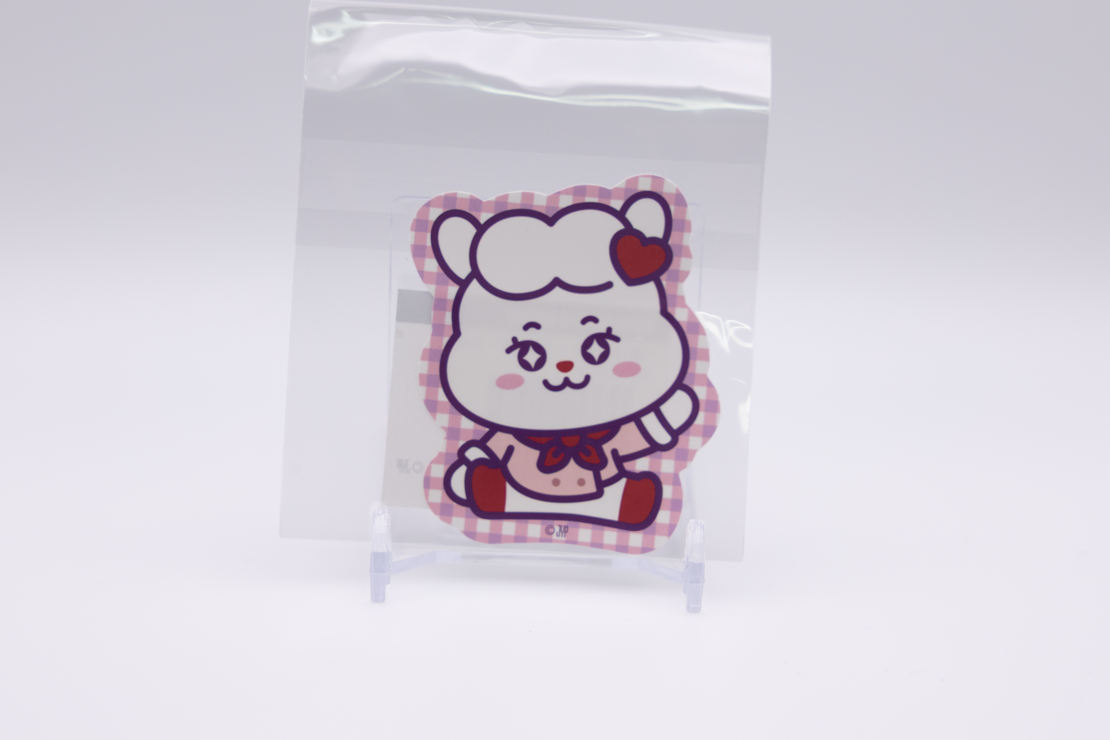 NIZOO POP UP STORE -NIZOO SWEETS BAKERY- オンラインくじ F賞 ダイカットステッカー -Llanu-