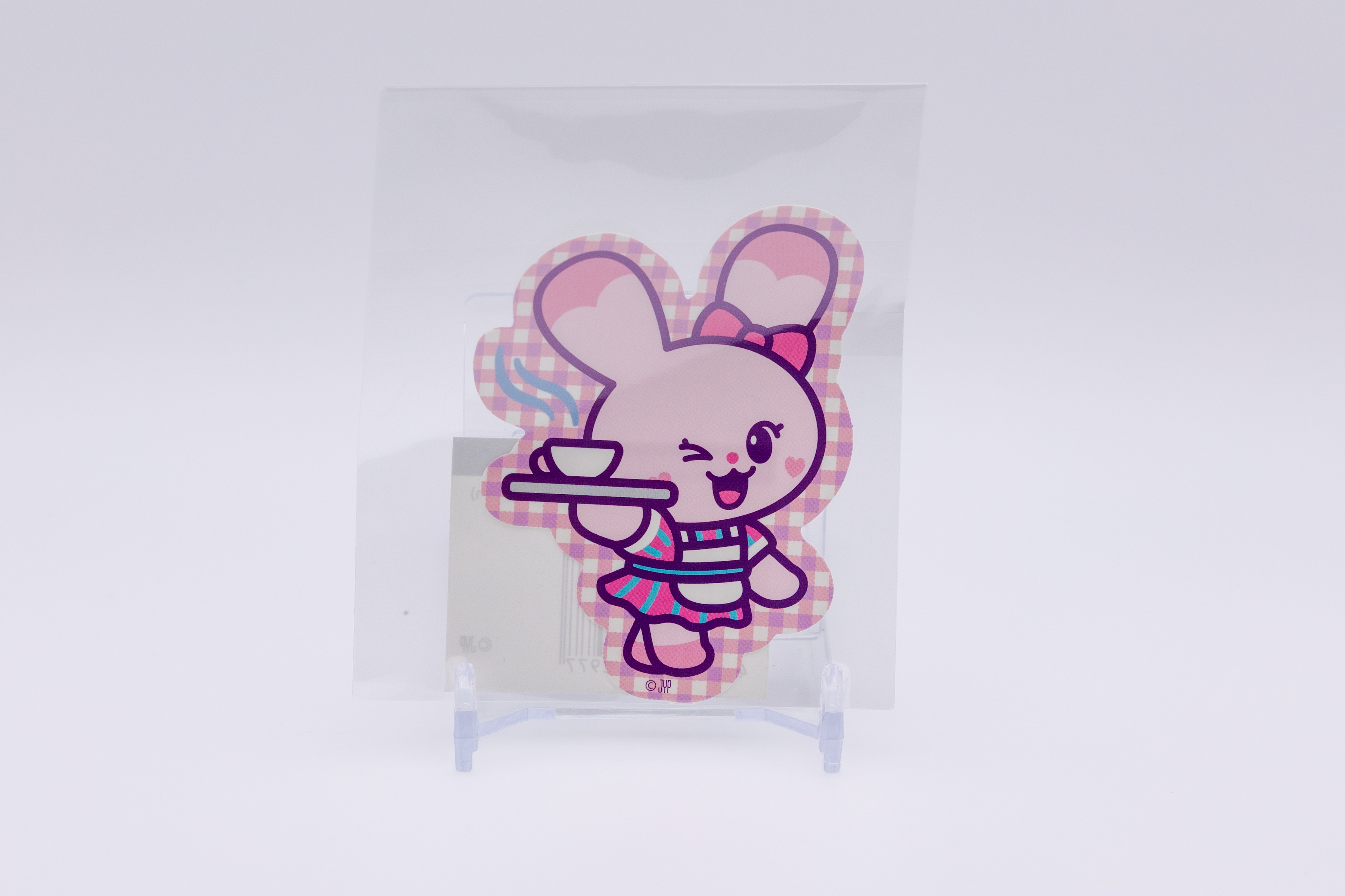 NIZOO POP UP STORE -NIZOO SWEETS BAKERY- オンラインくじ F賞 ダイカットステッカー -Pyonpyon-
